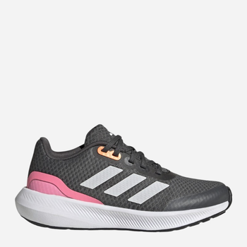 Buty sportowe młodzieżowe dla dziewczynki Adidas Runfalcon 3.0 K HP5836 37.5 Szare (4066749890964)