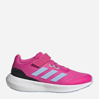 Buty sportowe dziecięce dla dziewczynki na rzepy Adidas Runfalcon 3.0 El K HP5874 28 Różowe (4066749871796)