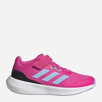 Buty sportowe dziecięce dla dziewczynki na rzepy Adidas Runfalcon 3.0 El K HP5874 29 Różowe (4066749875466)