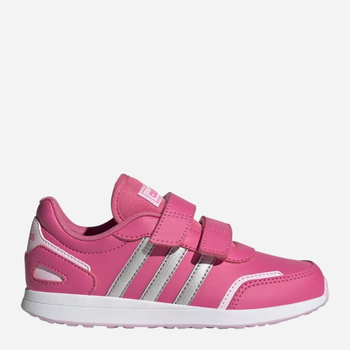 Buty sportowe dziecięce dla dziewczynki na rzepy adidas Vs Switch 3 Cf C IG9641 32 Różowe (4066755736072)