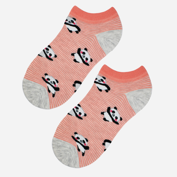 Шкарпетки жіночі низькі бавовняні Noviti ST024-G-02 35-38 Рожеві (5905204314937)