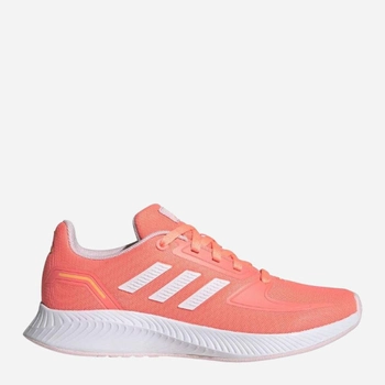 Buty sportowe młodzieżowe dla dziewczynki Adidas Runfalcon 2.0 K GX3535 36.5 Pomarańczowe (4065419303438)