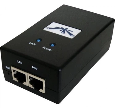 Інжектор PoE Ubiquiti Gigabit PoE 24V/1A/24W (POE-24-24W-G)