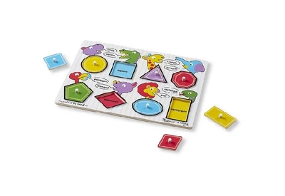 Рамка-вкладиш Melissa & Doug Геометричні фігури (MD13285)