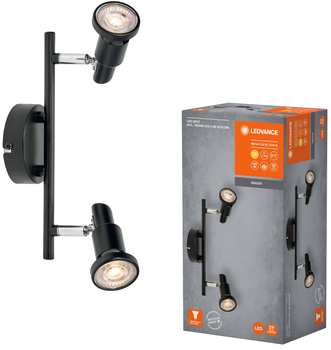 Светильник спотовый LEDVANCE SPOT 2X3.4W 2700K 460Lm GU10 (4058075828780)