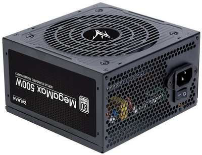 Блок живлення 500Вт Zalman MegaMax ZM500-TXII (ATX, PFC, 120мм, 80 PLUS)