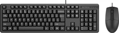 Клавіатура+миша A4Tech KK-3330S Black USB (4711421962971)