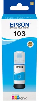 Чорнило Epson 103 (L3100/3101/3110/3150/3151) Cyan (C13T00S24A)