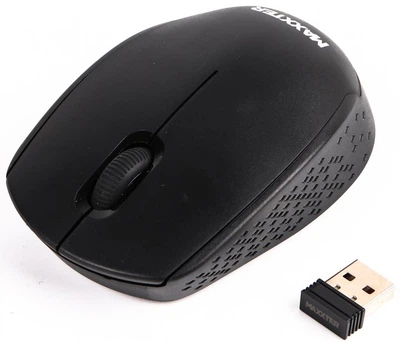 Миша Maxxter Mr-420 Black Wireless