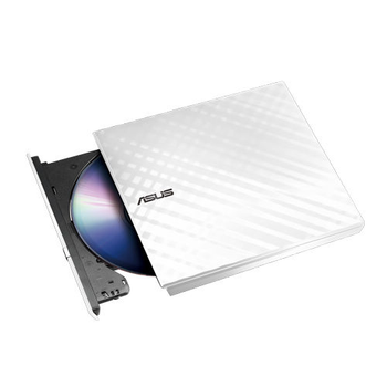 Оптичний привід зовнішній USB DVD+/-RW Asus SDRW-08D2S-U Lite SlimLine (білий)