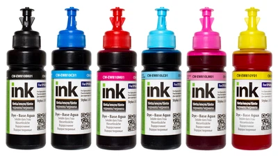Чорнило Epson L-800/810/850 (6x100мл) BK/С/M/LС/LM/Y Комплект (CW-EW810SET01) *ColorWay