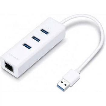 Адаптер USB3.0->Ethernet TP-LINK UE330 + USB HUB (Мережевий адаптер USB 3.0 / Gigabit Ethernet та 3-портовий USB3.0 хаб)