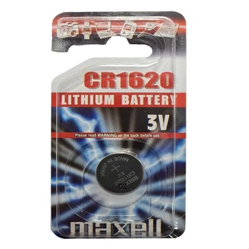 Батарейка Maxell CR1620 Lithium 3V (блистер 1 шт) (55929)