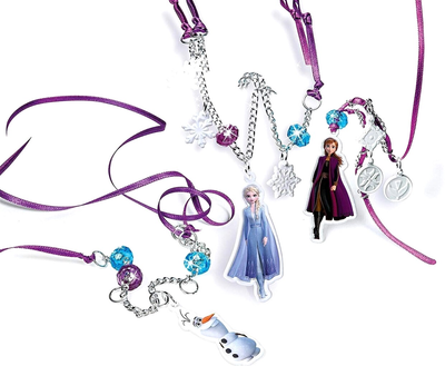 Zestaw do robienia biżuterii Clementoni Disney Frozen 2 Ice Pendants (8005125185672)