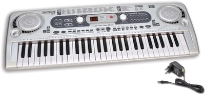 Organy elektroniczne Bontempi Music Academy 54 klawiszy Szary (0047663555737)