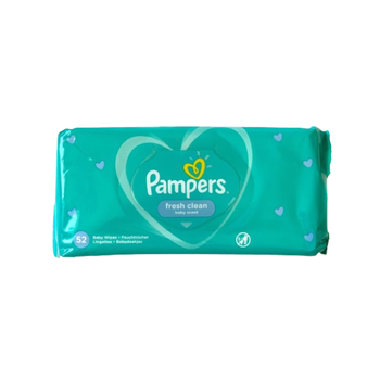 Вологі серветки Pampers Fresh Clean 52 шт