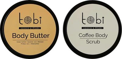 Набор для ухода за телом - Tobi (b/scrub/250ml + b/batter/250ml) (1063584-31337496)