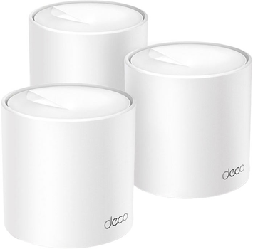Маршрутизатор TP-LINK AX1500 Mesh Wi-Fi 6 System (Deco X10(3-pack))