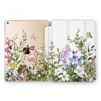 Чохол книжка, обкладинка для Apple iPad (Польові квіти) Pro 12.9 A1670/A1671/A1584/A1652 айпад про case smart cover