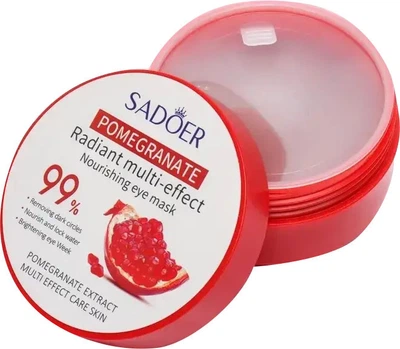 Омолоджувальні гідрогелеві патчі Sadoer Pomegranate Сік граната від темних кіл під очима 60 шт (6973098894773)