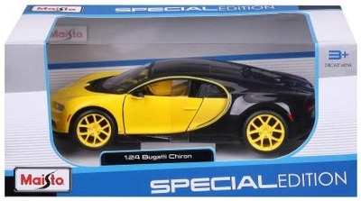 Metalowy model samochodu Maisto Bugatti Chiron Exotics 1:24 (0090159070245)