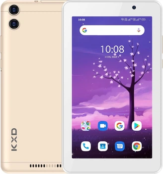 Планшет 7" KXD X7 1/16Gb 3G SIM 4 ядра Android 11 4100 mAh Золотистый