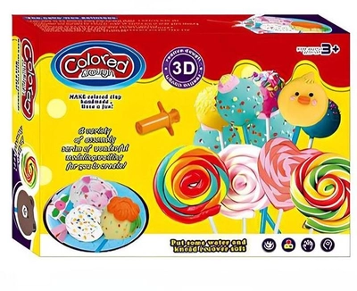 Zestaw kreatywny Bigtoys Plastic Mass Lollipop Candy (5904326407800)