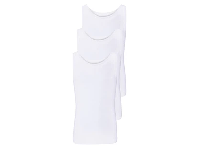 Майка бельевая набор 3 шт. хлопковые для мужчины Livergy LIDL 357378-3 XL Белый