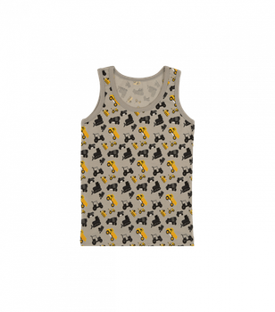 Майка для мальчика Donella - Donella - 771089DW - 134-140 см - Серый (грузовик)