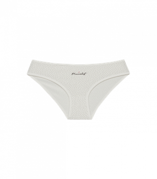 Подростковые трусы слипы для девочки с рисунком - Donella - 511329B - 146-152 см - Белый