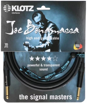 Кабель инструментальный Klotz Joe Bonamassa Guitar Cable 3m