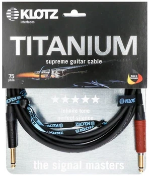 Кабель инструментальный Klotz Titanium Instrument Cable Silentplug 4.5m