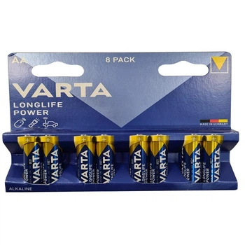 Батарейка LR6 Varta LongLife Power (блістер по 8 шт) AA (57232)