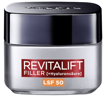 Krem do twarzy L'Oreal Paris Revitalift Filler LSF 50 na dzień 50 ml (3600523982752)