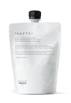 Белая обесцвечивающая паста -крем Previa EARTH, 450гр