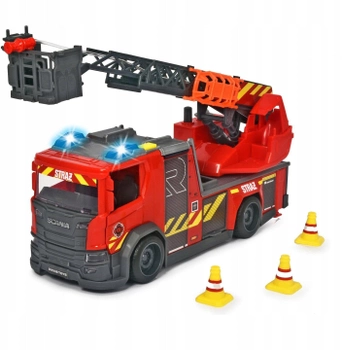 Wóz strażacki Dickie Toys SOS Scania ze światłem i dźwiękiem (4006333073380)