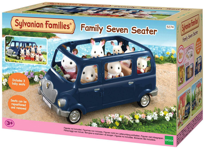 Zestaw Sylvanian Families Samochód rodzinny na 7 miejsc (5054131052747)