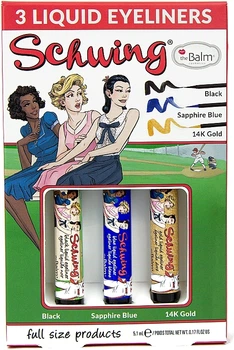 Набір - theBalm Ladies Schwing Liquid Eyeliner Trio (eye/liner/3x1.7ml) (1002689-24150)