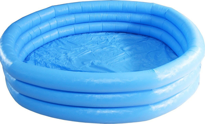 Надувний дитячий басейн Intex Blue Сrystal 168 x 38 см (6941057454467)