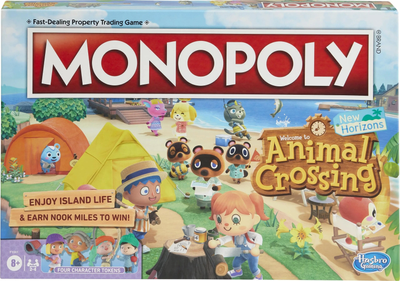 Gra planszowa Hasbro Monopoly Animal Crossing (5010993896684)