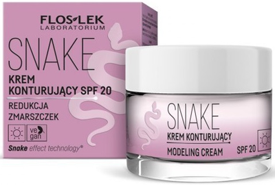 Крем для обличчя Floslek Skin Care Expert Snake нічний 50 мл (5905043006406)