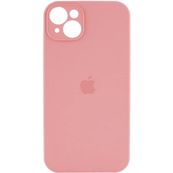 Чохол силіконовий Full Silicone Case for iPhone 15 Pink (з захистом камери)