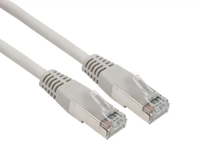 Патч-корд Kingda KD-PASFT9100GY-LSZH RJ-45/Cat. 6A/24AWG/SFTP 1м Светло-серый