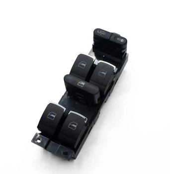 Кнопки (блок) стеклоподъемника хром GOLF 4 / BORA / LUPO / PASSAT B5 код 1J4959857 1J4959857D 1J4959