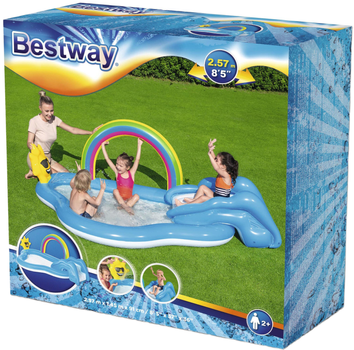 Plac zabaw dmuchany Bestway Rainbow and Shine Pool & Play Centre (6942138968873)