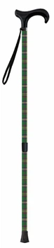 Трость Maniquick MQ580 Tartan Nero - Manico Derbi Nero телескопическая