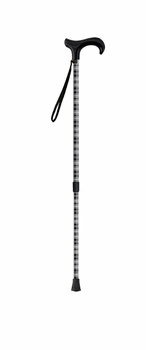 Трость Maniquick MQ536 Tartan Nero – Manico Derbi Nero телескопическая