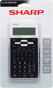 Калькулятор Sharp Scientific Blister White (SH-EL531THBWH)