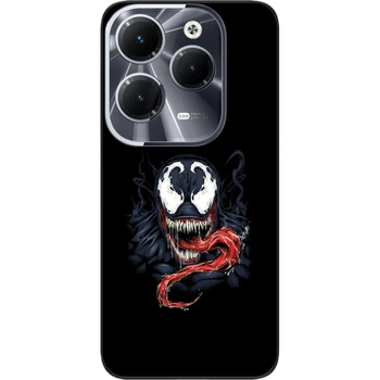 Силиконовый чехол SMTT для Infinix Hot 40 Pro (X6837) с картинкой Веном
