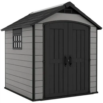 Садовий будиночок Keter Premier 757 Shed 228х223 см сірий 249352